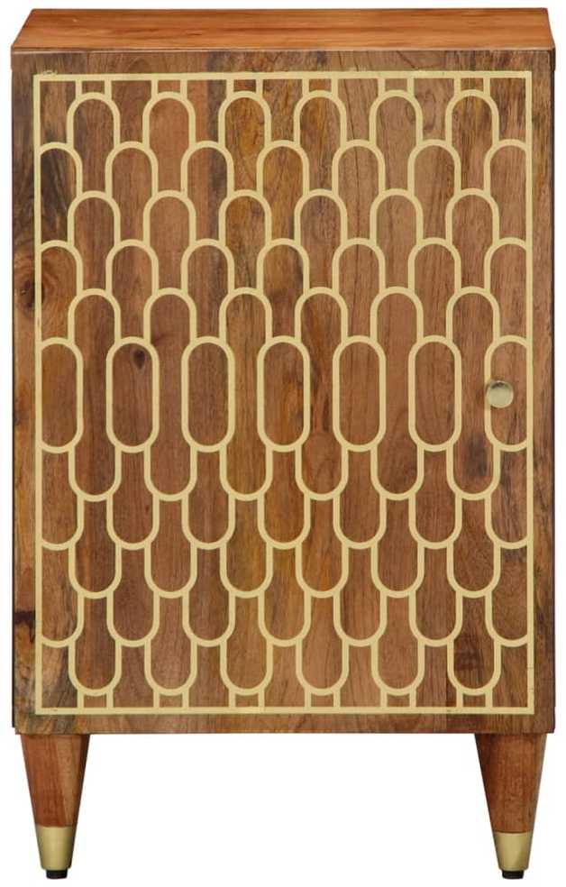 Vonios kambario spintelė, 38x33x58cm, mango medienos masyvas