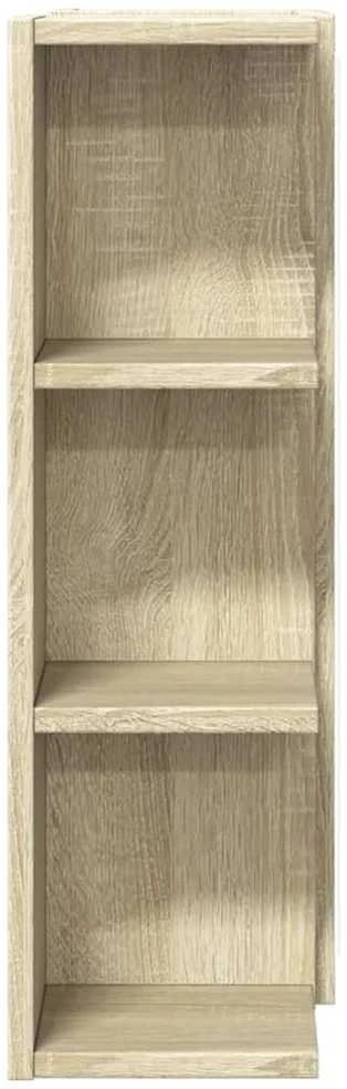 Vonios kambario spintelė, ąžuolo spalvos, 80x20,5x64cm, MDP