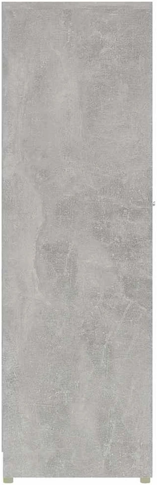 Vonios kambario spintelė, betono, 30x30x95cm, apdirbta mediena