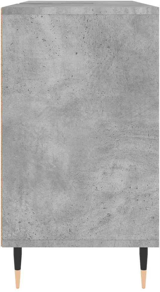 Vonios kambario spintelė, betono pilka, 80x33x60cm, mediena