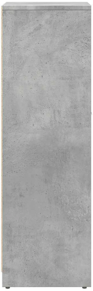 Vonios kambario spintelė, betono pilka, 30x30x95cm, MDP