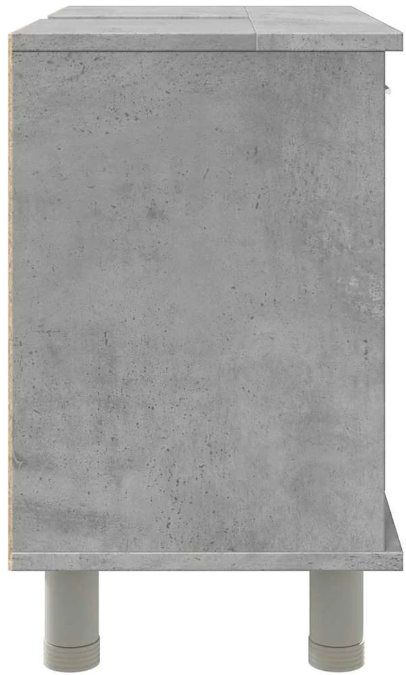 Vonios kambario spintelė, betono pilka, 60x32x53,5cm, MDP