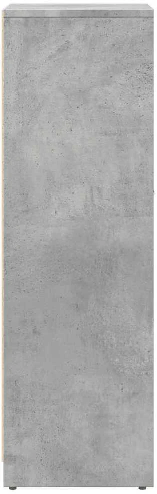 Vonios kambario spintelė, betono pilka, 30x30x95cm, MDP