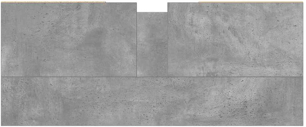 Vonios kambario spintelė, betono pilka, 80x33x60cm, mediena