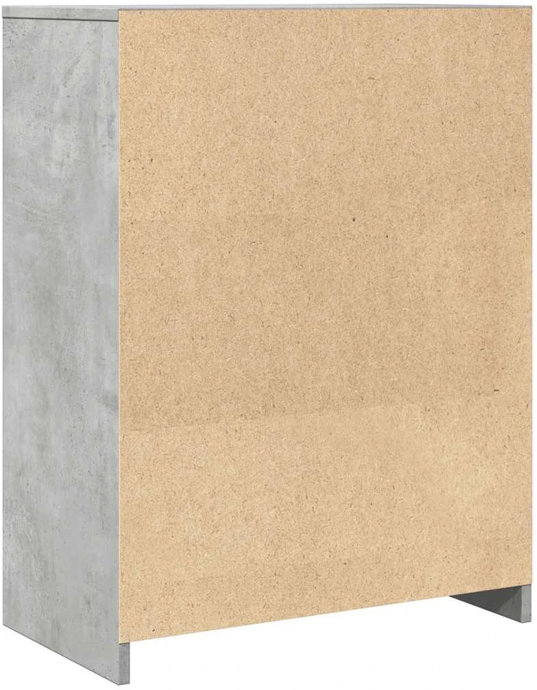 Vonios kambario spintelė, betono pilka, 60x33x80cm, MDP