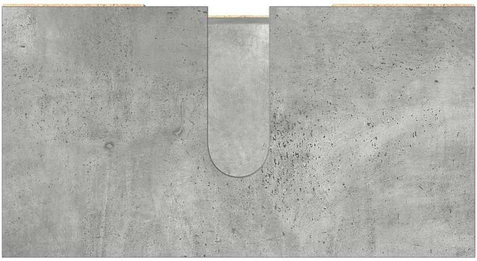 Vonios kambario spintelė, betono pilka, 60x32x53,5cm, MDP