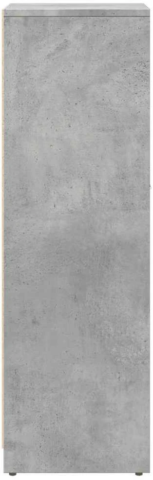 Vonios kambario spintelė, betono pilka, 30x30x95cm, MDP