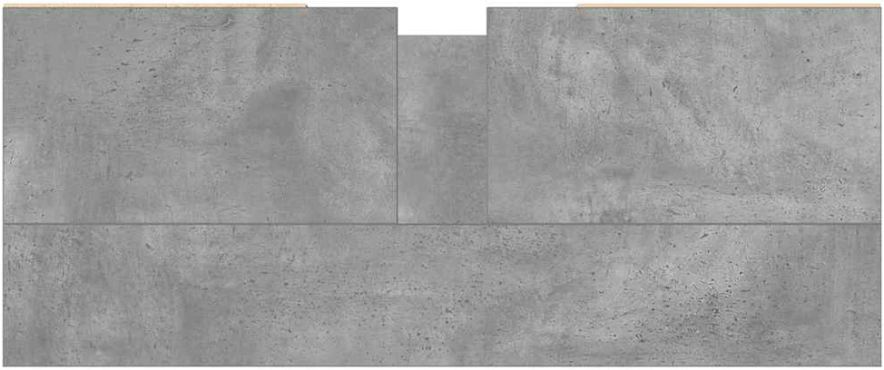 Vonios kambario spintelė, betono pilka, 80x33x60cm, mediena