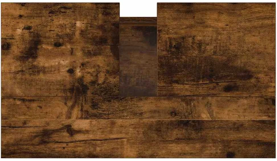 Vonios kambario spintelė, dūminio ąžuolo, 58x33x60cm, mediena