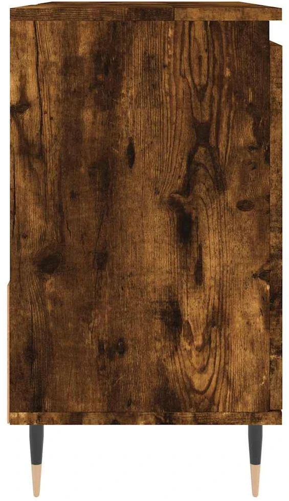 Vonios kambario spintelė, dūminio ąžuolo, 65x33x60cm, mediena