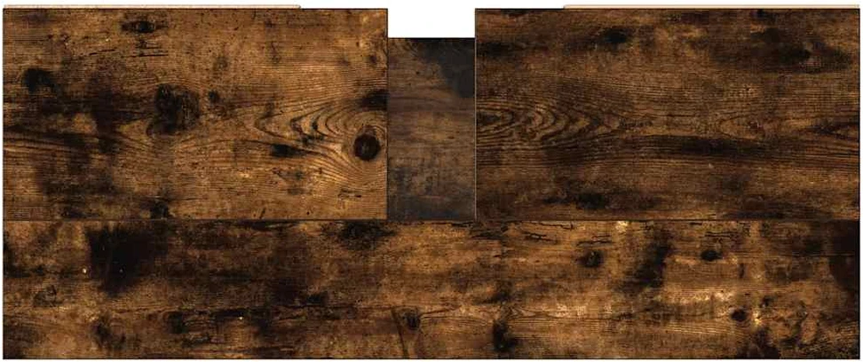 Vonios kambario spintelė, dūminio ąžuolo, 80x33x60cm, mediena