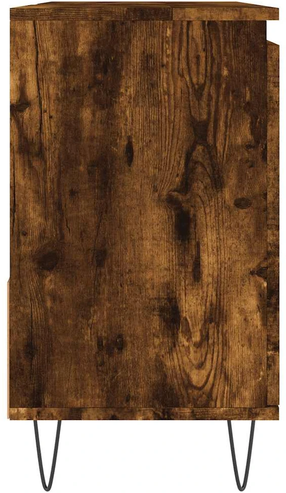 Vonios kambario spintelė, dūminio ąžuolo, 65x33x60cm, mediena