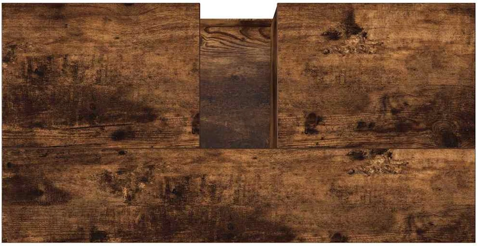 Vonios kambario spintelė, dūminio ąžuolo, 65x33x60cm, mediena