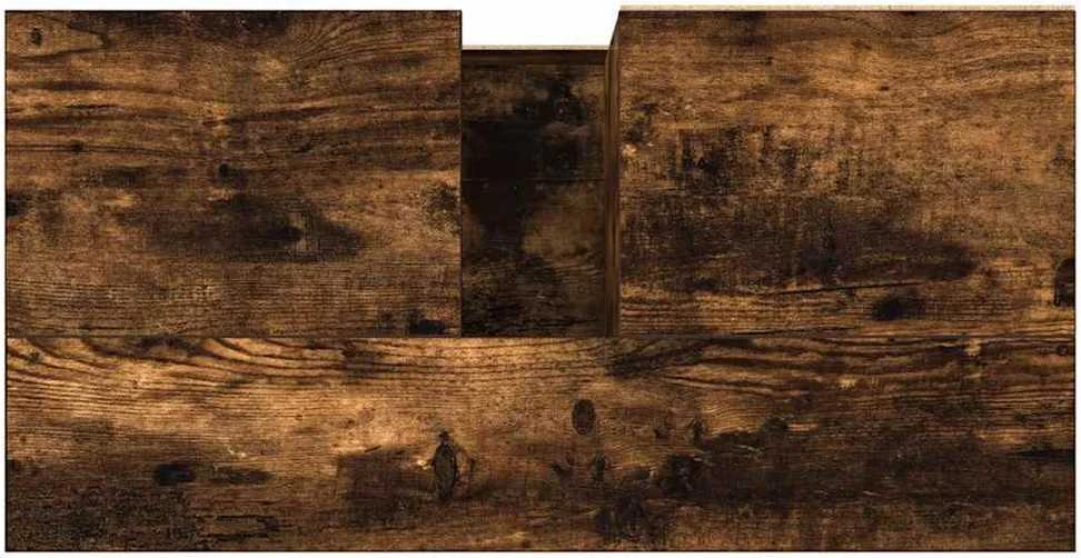 Vonios kambario spintelė, dūminio ąžuolo, 65x33x60cm, mediena