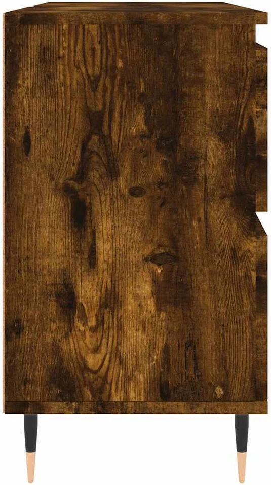 Vonios kambario spintelė, dūminio ąžuolo, 80x33x60cm, mediena