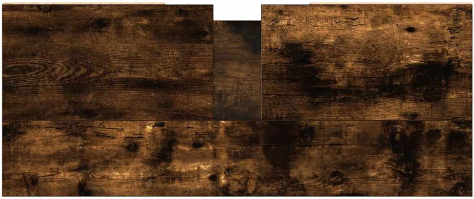 Vonios kambario spintelė, dūminio ąžuolo, 80x33x60cm, mediena