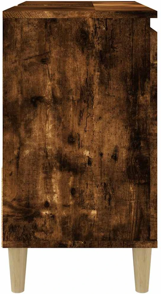 Vonios kambario spintelė, dūminio ąžuolo, 65x33x60cm, mediena
