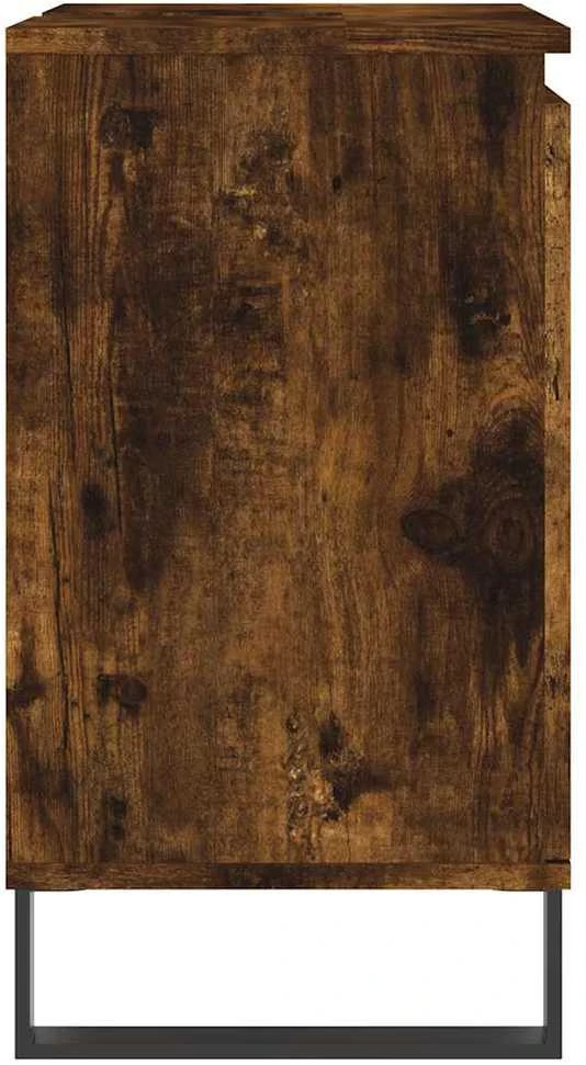 Vonios kambario spintelė, dūminio ąžuolo, 58x33x60cm, mediena