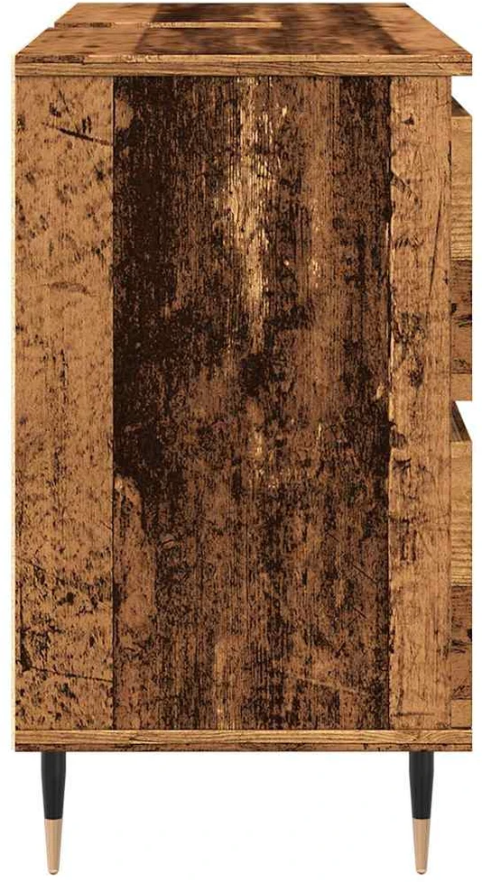 Vonios kambario spintelė, medienos, 80x33x60cm, mediena