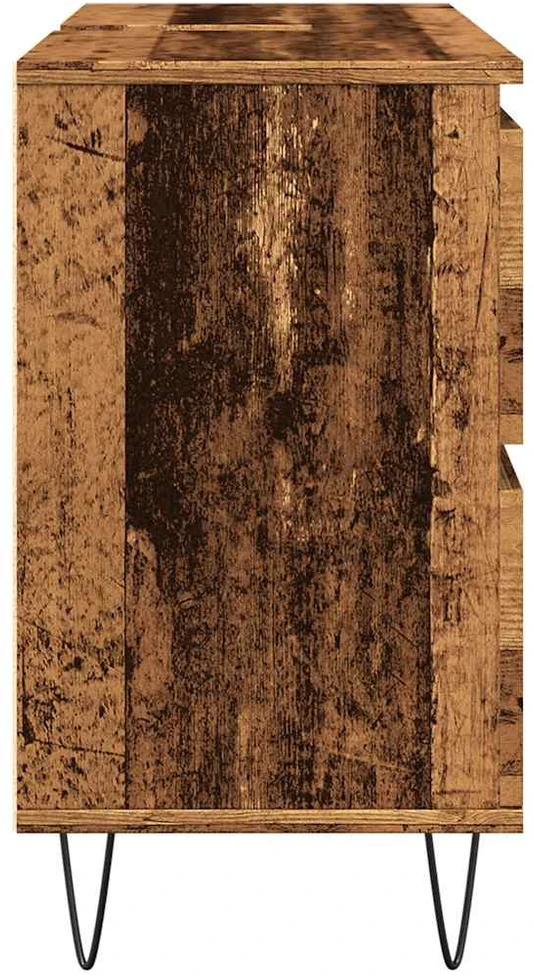 Vonios kambario spintelė, medienos, 80x33x60cm, mediena