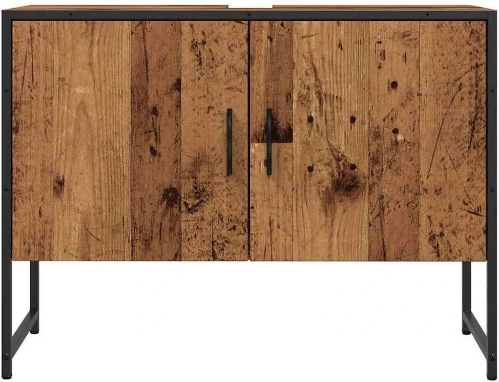 Vonios kambario spintelė, medienos, 80x33x60cm, mediena
