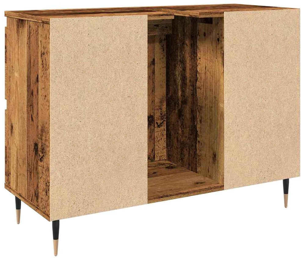 Vonios kambario spintelė, medienos, 80x33x60cm, mediena