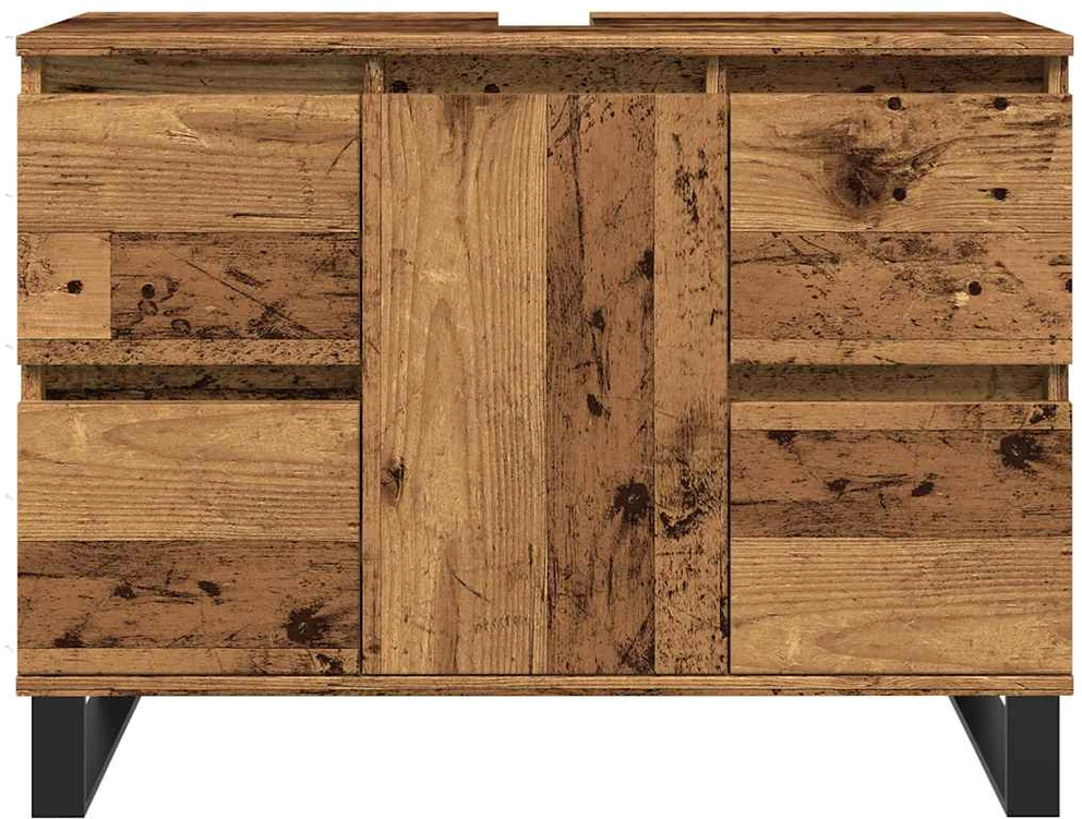 Vonios kambario spintelė, medienos, 80x33x60cm, mediena
