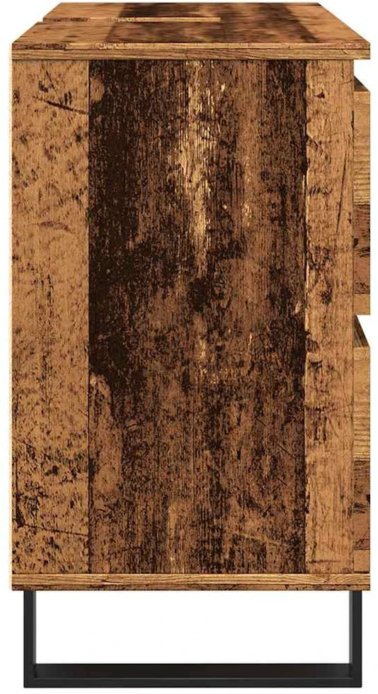 Vonios kambario spintelė, medienos, 80x33x60cm, mediena