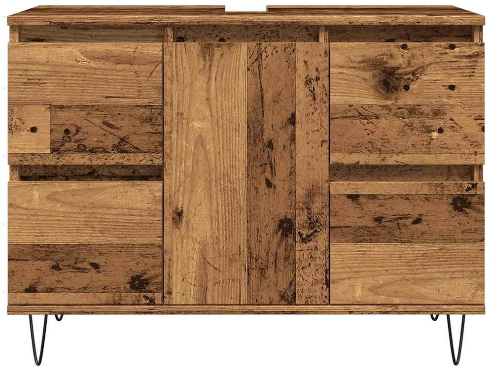 Vonios kambario spintelė, medienos, 80x33x60cm, mediena