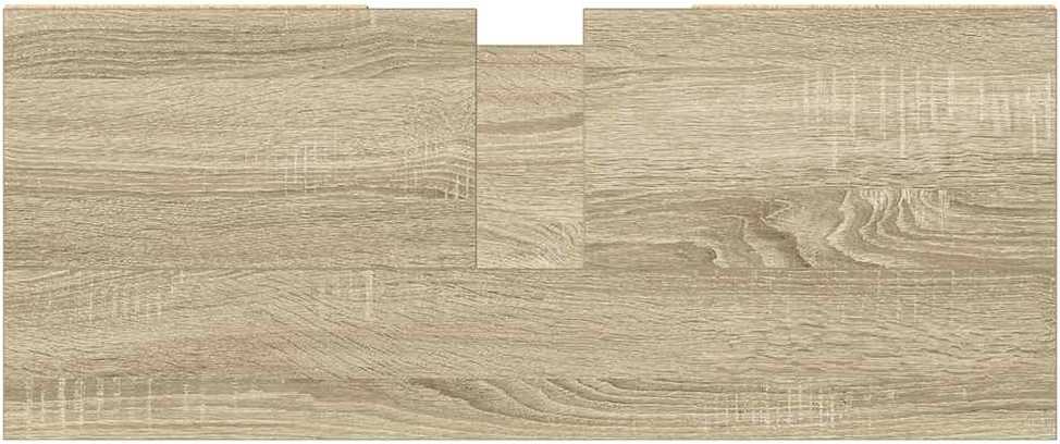 Vonios kambario spintelė, sonoma ąžuolo, 80x33x60cm, mediena
