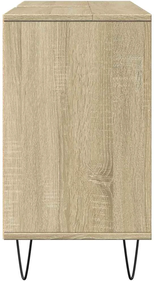 Vonios kambario spintelė, sonoma ąžuolo, 80x33x60cm, mediena