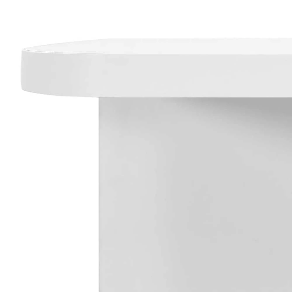 Vonios kambario spintelė su veidrodžiu, balta, 66x17x63cm, MDF