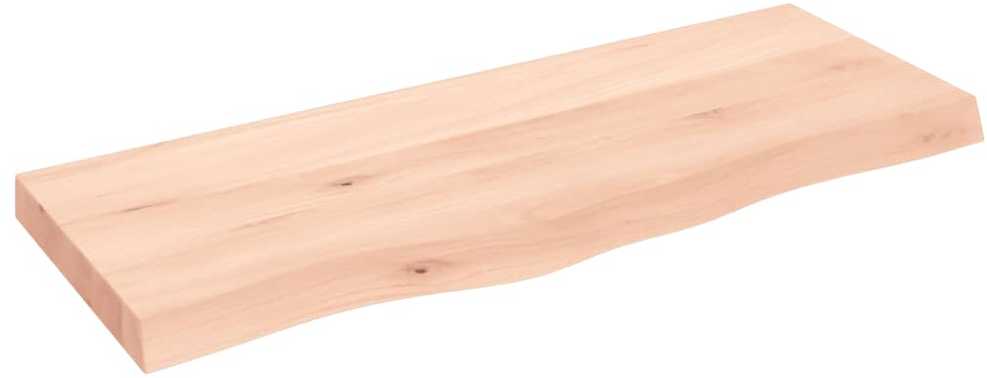 Vonios kambario stalviršis, 100x40x(2–6)cm, medienos masyvas