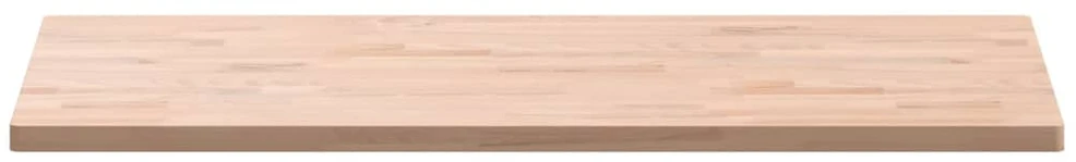 Vonios kambario stalviršis, 100x50x2,5 cm, bukmedžio masyvas