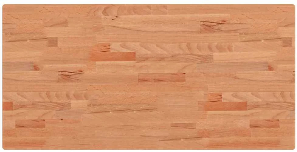 Vonios kambario stalviršis, 100x50x2,5 cm, bukmedžio masyvas