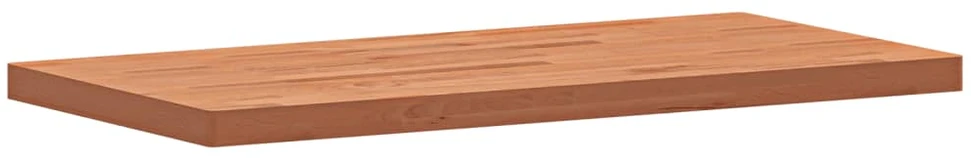 Vonios kambario stalviršis, 100x50x4 cm, bukmedžio masyvas
