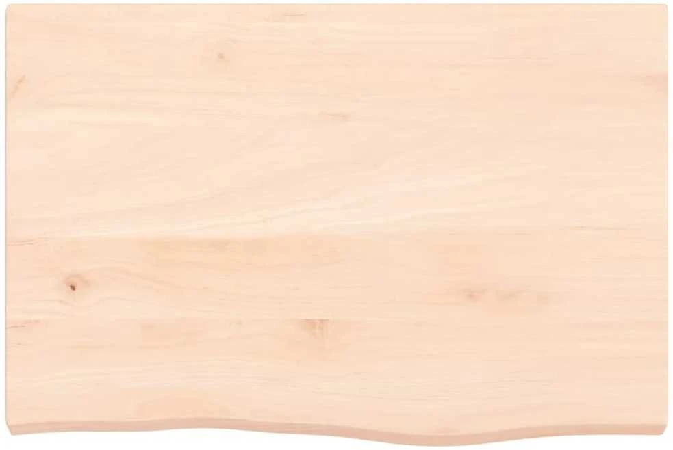 Vonios kambario stalviršis, 60x40x(2-4) cm, medienos masyvas