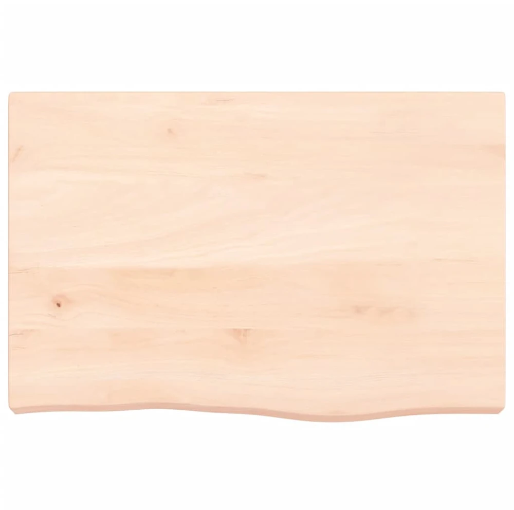 Vonios kambario stalviršis, 60x40x(2–6)cm, medienos masyvas