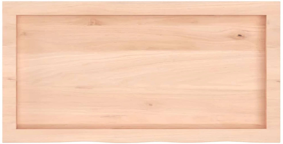 Vonios kambario stalviršis, 80x40x(2-6) cm, medienos masyvas