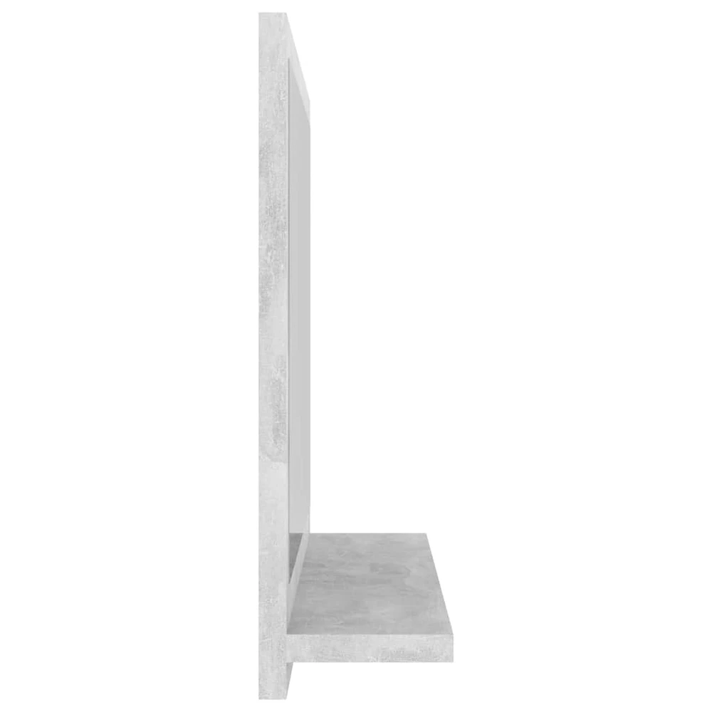 Vonios kambario veidrodis, betono, 40x10,5x37cm, mediena