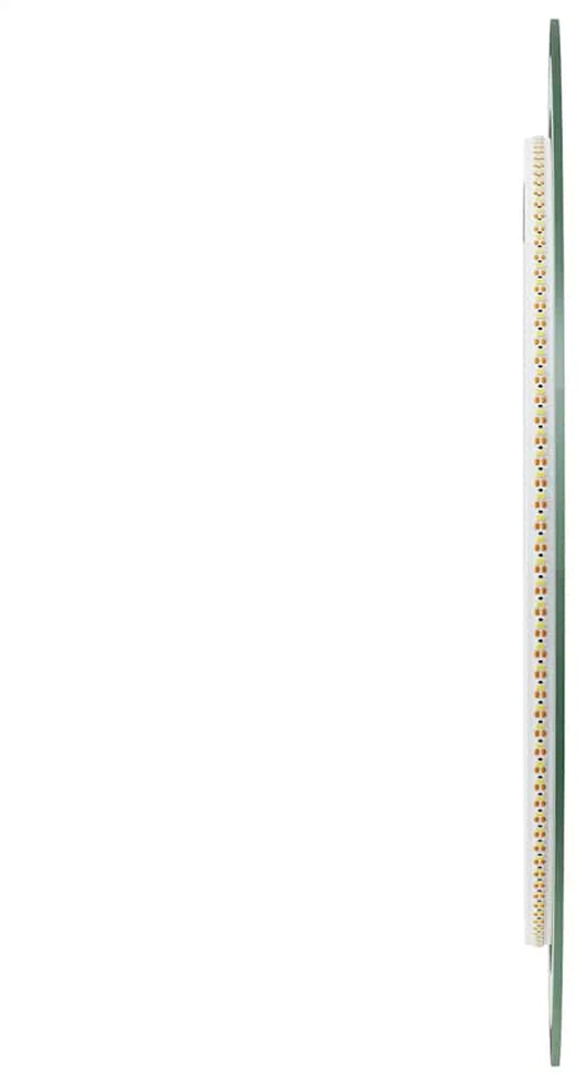Vonios kambario veidrodis su LED, 50cm, apskritas