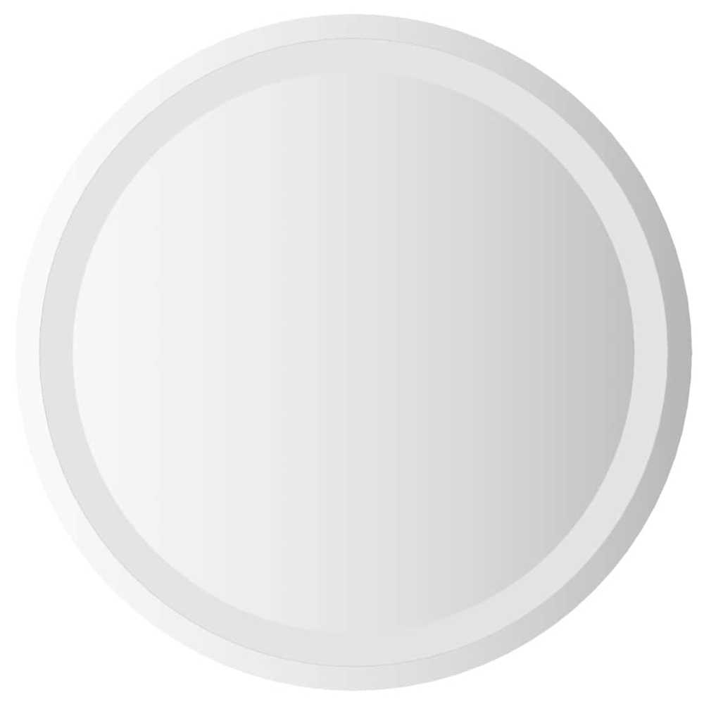 Vonios kambario veidrodis su LED, 50cm, apskritas