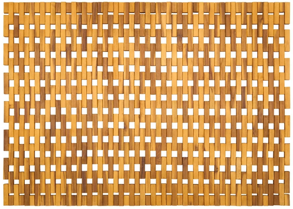 Vonios kilimėliai Natūrali 85 x 120 cm Kietos akacijos mediena