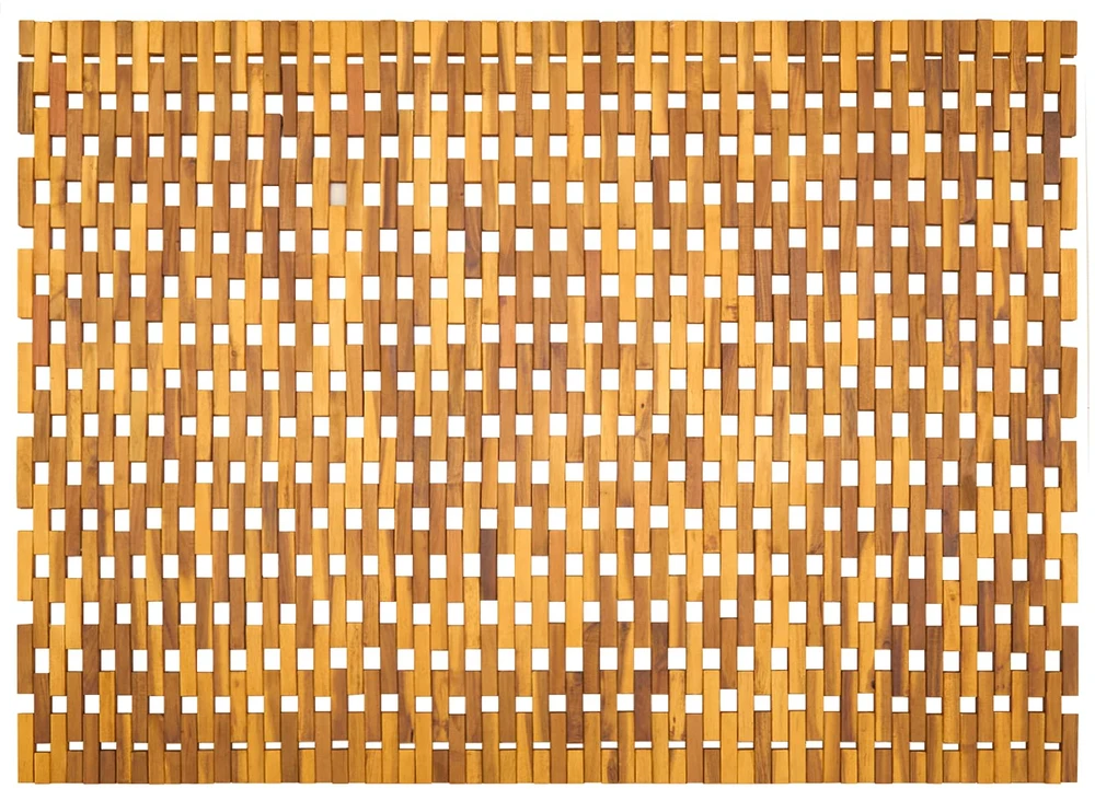 Vonios kilimėliai Natūrali 95 x 140 cm Kietos akacijos mediena