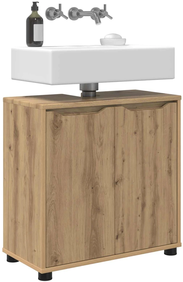 Vonios kriauklės cabinetas Amatininkų ąžuolas 60 x 30 x 60 cm