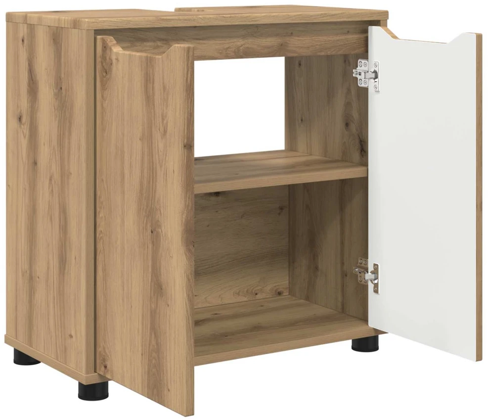 Vonios kriauklės cabinetas Amatininkų ąžuolas 60 x 30 x 60 cm