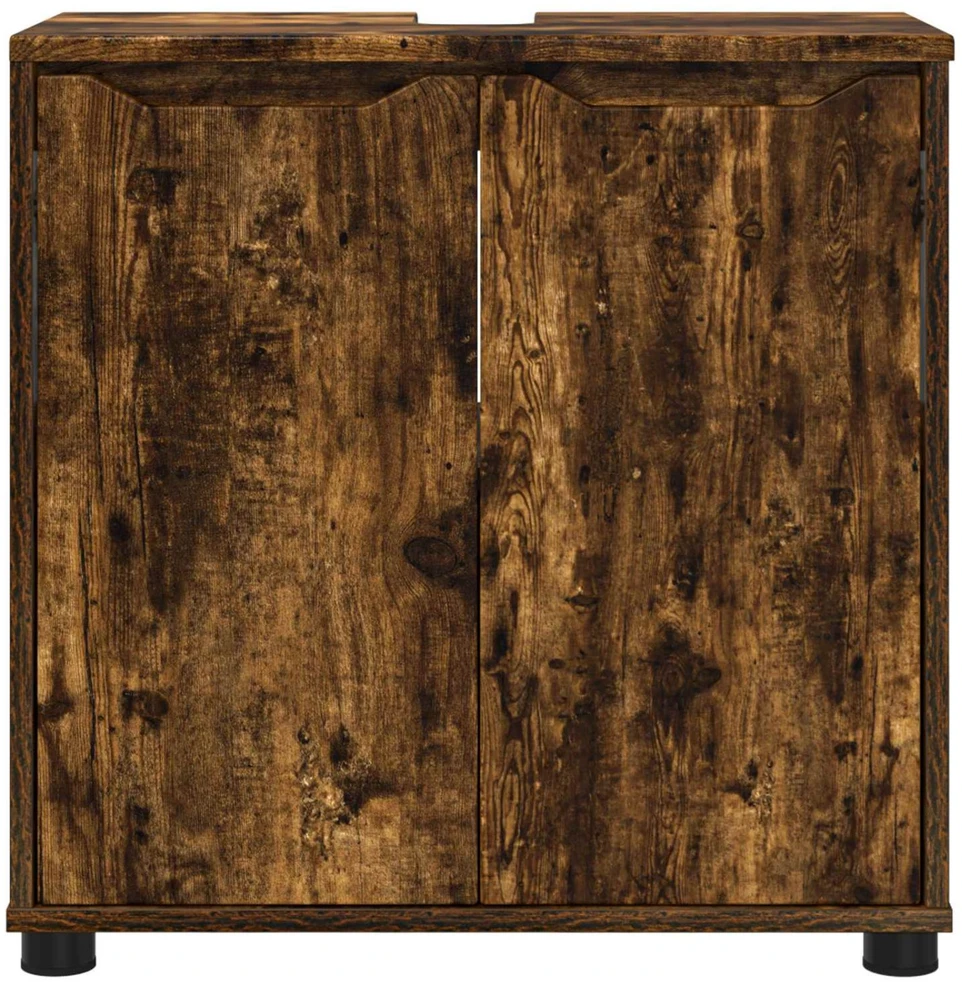 Vonios kriauklės cabinetas Rūkyta ąžuolas 60 x 30 x 60 cm