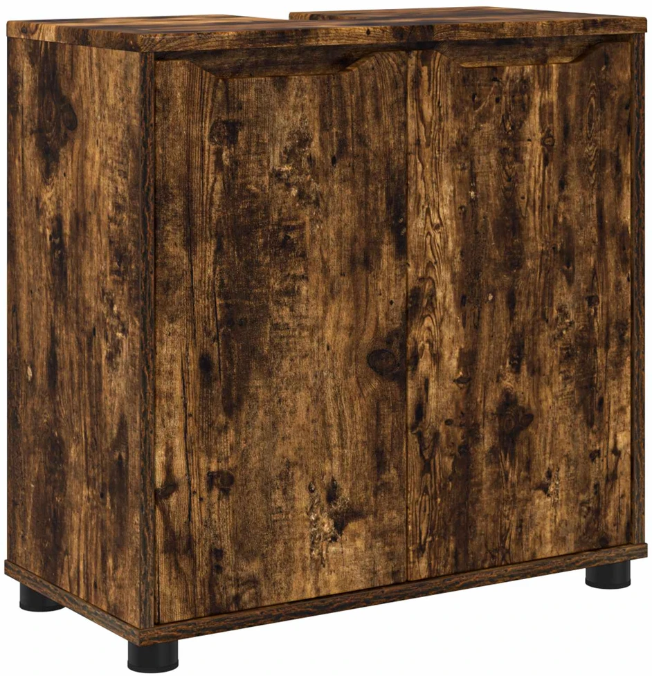 Vonios kriauklės cabinetas Rūkyta ąžuolas 60 x 30 x 60 cm