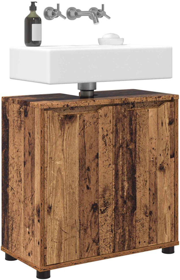 Vonios kriauklės cabinetas Senovinis medis 60 x 30 x 60 cm