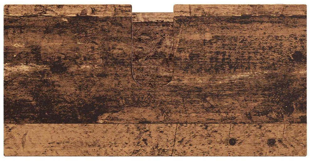 Vonios kriauklės cabinetas Senovinis medis 60 x 30 x 60 cm